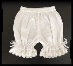 Hnewly  Spring Summer Cotton Pumpkin Pants Japan Style Elastic Waist Lace Safety Pants Solid Color Underpants Shorts
