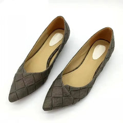 Lunivop  Women's Pointed Toe Pumps Spring Autumn  Shallow Slip On Women Low Heel Pumps Office Lady Casual Single Shoes