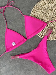 Hnewly  Halter Jewelled Sequins Diamond Bikini Women Swimsuit Female Swimwear Two Pieces Bikini Set Mini Micro Bathing Suit Swim Lady