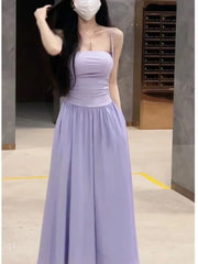 Lunivop  Summer Fashion Elegant Backless Print Slip Dress Female Long Sexy Evening Party Vacation Pleated Dresses Chic Boho Vintage