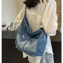 Hnewly  Unique Retro Crossbody Handbag Large Capacity Simple Design Also Serves As A Practical And Elegant Diaper Bag