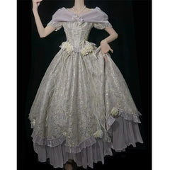Hnewly  Dreamy Gorgeous Japanese Original Lolita Light Luxury Dress Evening Gown High-end Princess Style Birthday  Sweet Dress for Women