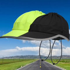 Hnewly  New Design Breathable Baseball Hat Adjustable Quick Dry Sun Protection Cap Foldable UPF 50+ Outdoor Hat Hiking