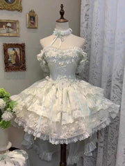 Hnewly  Princess's Sweet Exquisite Ball Gown with Train Women's Slimming Elegant Tube Top Evening Dress Lolita Birthday Party Dresses