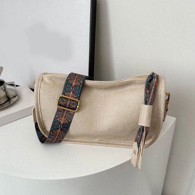 Hnewly  Large Capacity Handbag for Women High Quality Oil wax Leather Tote Bag Shoulder Crossbody Bag Luxury Designer Female Sac purse