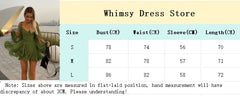 Hnewly  Irregular Mesh Split Long Sleeve Dress Sexy Green Lace Up Pleated Hem High Waist Vestido Summer Lady Vacation Beach Gowns