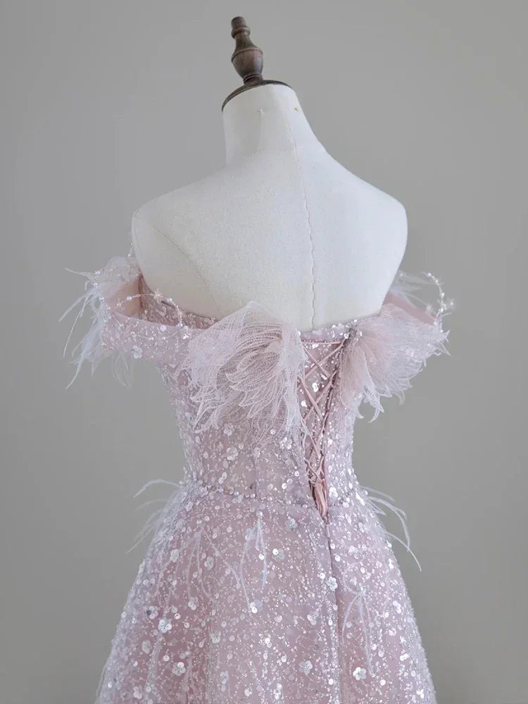 Hnewly Formal Dress Women Elegant Women's Dresses for Party Evening Gown Long Luxury Suitable Request Prom Occasion Wedding Customized