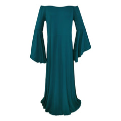 Hnewly  Plus Size Large Size Shoulder Bared Floor Length Dress for Women New Hot Sale Of The Season Photography Costume Elegant Commu...