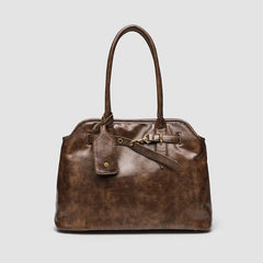 Hnewly  Vintage Large Capacity Commuter Shoulder Bag Fashion Tote Casual Women's Bag