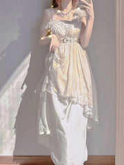 Hnewly  Greek Style Suspender Dress Lolita Elegant Gorgeous Lady