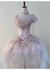 Hnewly  Sweetheart Girl Original Japanese Lolita Evening Dress High-end Temperament Ballet Style Birthday Bar Mitzvah Princess Dress