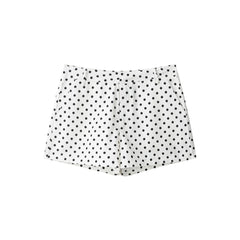 Hnewly  Vintage Polka Dot Shorts Women Mid-rise Casual Summer Short Pants Holiday Style