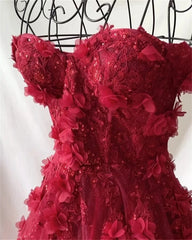 Hnewly  Charming Sweetheart Neck Spaghetti Strap Appliques Formal Evening Dresses Tulle Sweep Train A-line  Party Prom Gowns