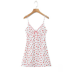 Hnewly  Summer dress women evening party mini beach dresses sexy korean fashion elegant dress  floral print dresses luxury v neck