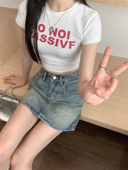 Hnewly  Skirts Womens Mesh Buttoned Mermaid Skirt for Literary Salon Indie Flare Hollow Artistic Adjustable Waist Student Afternoon