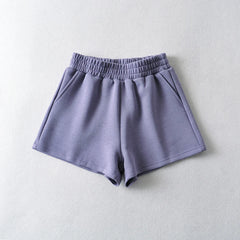 Hnewly  Summer workout shorts women white sweat shorts for women fashion bottoms womens loose black shorts short mujer blue