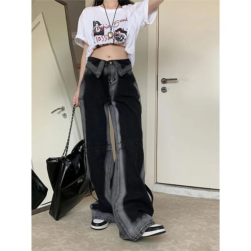 Hnewly  Wide Leg Pants Jogger Womens Summer Modal Flowy Draped Resort Adjustable Airy Vacation Stretchy Chic Trousers Highstreet Elegant