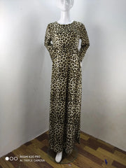 Hnewly  spring Summer Leopard print pattern Sexy Maternity Dresses Long Sleeve Pregnancy Clothes for Photo Shoot Women