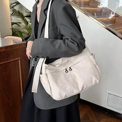 Hnewly  Minimalist Elegant Crossbody Bag For Business Women With Solid Color And Unique Letter Logo