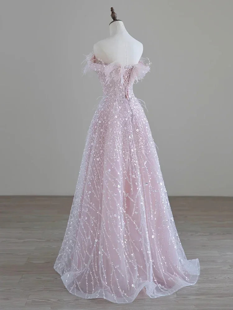 Hnewly Formal Dress Women Elegant Women's Dresses for Party Evening Gown Long Luxury Suitable Request Prom Occasion Wedding Customized