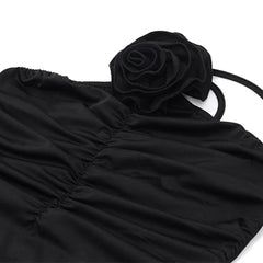 Hnewly  Elegant Sleeveless Slim Black Women's Dresses Slash Backless Prom Dresses French Vintage Evening Party Tight Gowns