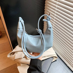 Hnewly  Luxury Minimalist Diaper Bag, Unique Casual Leather Crossbody, Fashionable Trendy Letter Logo Handbag Ladies