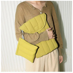 Hnewly  Ins Green Laptop Sleeve Case 11 13 14 15 16 Inch HP DELL Notebook Bag Carrying Bag Macbook Air Pro 13.3 Shockproof Case Women