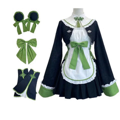 Hnewly  New Chinese Style Vintage Lolita OP Princess Dress Women Sweet Bow Apron Hanfu New Year Party Cosplay Mini Dresses Y2k Vestidos