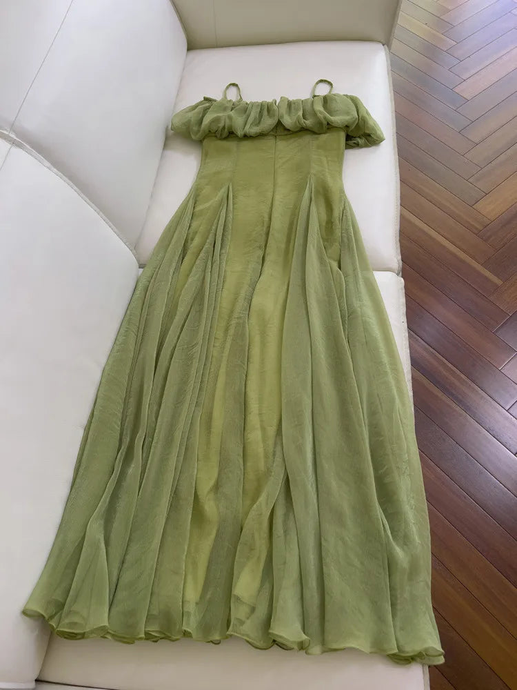 Hnewly Fashion Solid Color Casual Dress Women Sleeveless Waist Retraction A Line Dresses Summer New Tide