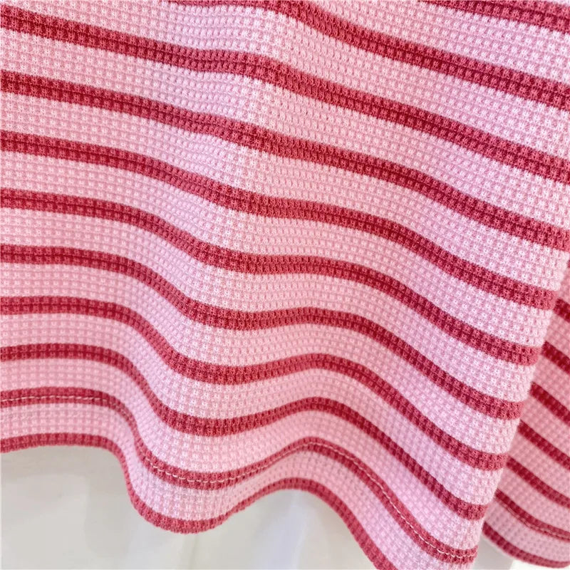 Hnewly  New Striped Hoodie Sweatshirt Women's Spring Autumn 2025 Fashion Preppy Style Retro Long Sleeve Top Loose Pullover Jacket