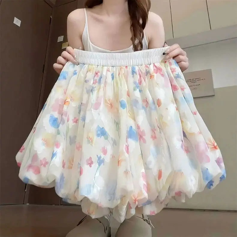 Hnewly  Women's Summer New Petite High Waist Loose Casual Ice Silk Wide Leg Palazzo Pants