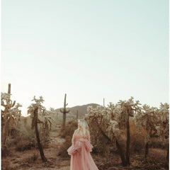 Hnewly  Sheer Tulle Maternity Gown – Long Sleeve Formal Evening Dress for Photoshoot, Elegant Robe Dress