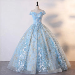 Hnewly  Appliques Off Shoulder Boat Neck Tulle Formal Evening Dresses for Women Party Dresses Sweep Train Prom Dress