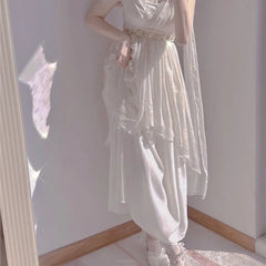 Hnewly  Greek Style Suspender Dress Lolita Elegant Gorgeous Lady