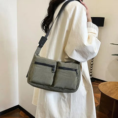 Hnewly  Versatile Women's Tote Bags By Famous Designer In Leather - Luxury Brand Popular Classic Elegant Messenger Bag