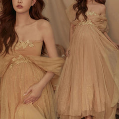 Hnewly  Elegant Maternity Maxi Gowns Dresses Photo for Photo Shoot Pregnant Wedding Party Dress Pregnancy Clothes Photography Prop Dress