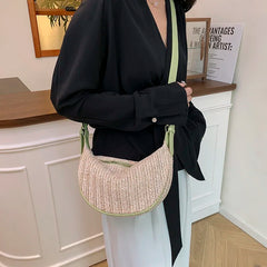 Hnewly  Minimalist Chic Luxury Diaper Bag Best Crossbody Handbag For Women Trendy Solid Color Messenger Bag Classic Designer