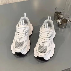 Hnewly  Platform Sneakers for Women Casual Non Slip Thick Sole Sports Shoes Woman Comfortable Casual Sports Shoes Zapatos Mujer