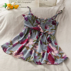 Hnewly Camis Women Lovely Sweet Shirring Elegant Breathable Korean Style Ins New Fashion Design Office Lady Summer Thin Cozy Hot Sale