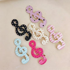 Lunivop  Musical Note Polka Dot Striped Hairpins Korean Fashion Bangs Side Clips Lovely Daily Hair Accessories for Women Hair Barrettes