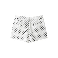 Hnewly  Vintage Polka Dot Shorts Women Mid-rise Casual Summer Short Pants Holiday Style