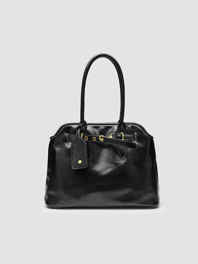 Hnewly  Vintage Large Capacity Commuter Shoulder Bag Fashion Tote Casual Women's Bag