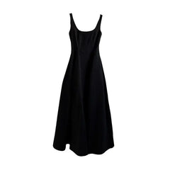 Hnewly Summer New Collection Waist Slimming Simple Sleeveless Mid Length Dress Fashionable Dress For Women