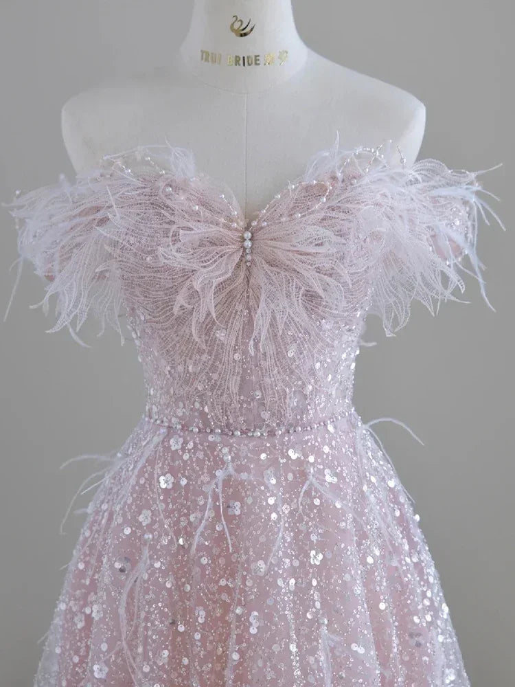 Hnewly Formal Dress Women Elegant Women's Dresses for Party Evening Gown Long Luxury Suitable Request Prom Occasion Wedding Customized