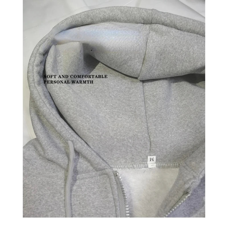 Hnewly comfy outfits winter Women Coat Plush Jackets Solid Color Velvet Thick Warm Winter Hoodies Coat Zipper Sweatshirt Tops Winter Plus Size