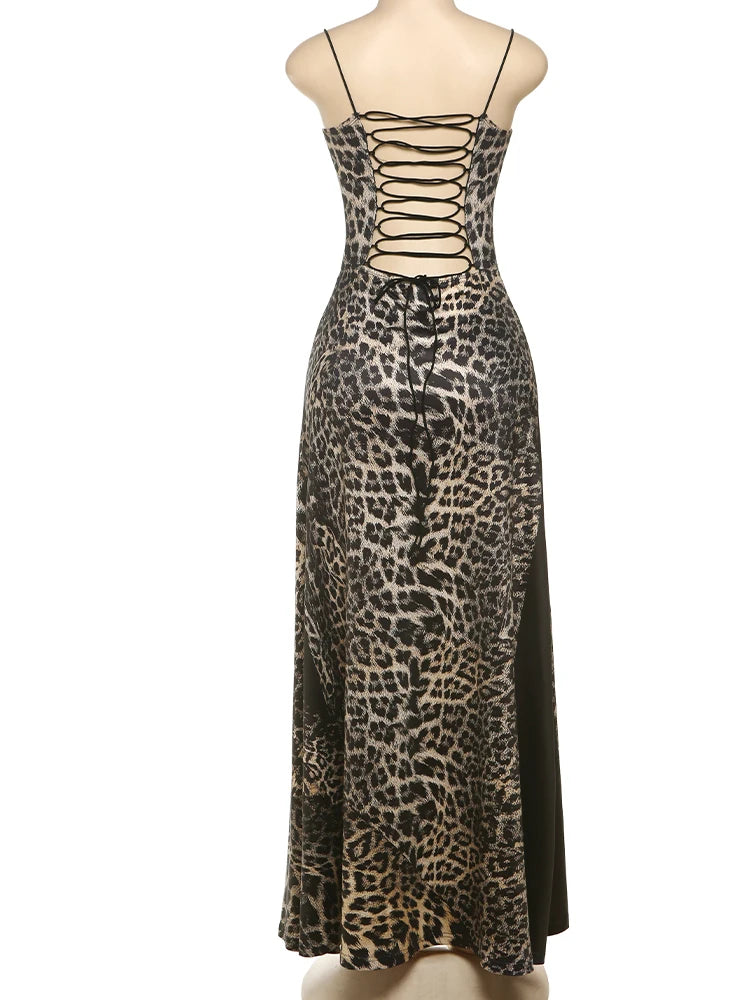 Hnewly Backless Shirring Dress Women Mesh Patchwork Sexy Coquette Sleeveless Summer Birthday Party Clubwear Skinny Vestidos