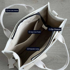 Hnewly  Girl's Women's Handbag Canvas Crossbody Bag Student's Shopping Bags Shoulder Bag For Work Traveling Beach
