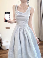 Lunivop  Summer Women Vintage Elegant Party Sleeveless Midi Dress Lady Evening Party A Line Fashion Prom Female Clothing Vestidos