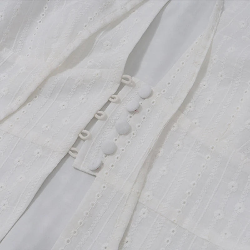 Hnewly y2k Tank Top Women Summer Clothes White Flower Embroidery Mock Neck Front Cutout Sleeveless T Shirt Vest Streetwear