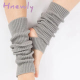 Hnewly 1 Pair Fashion Woman Latin Socks Fitness Dancing Female Wear Exercising Long Section